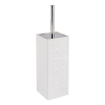 WENKO 22651100 - Escobilla para WC CORDOBA 9,5x35 cm blanca