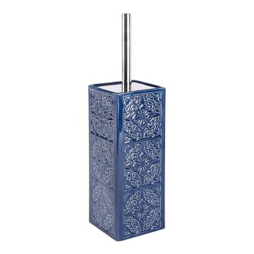WENKO 22654100 - Cepillo para inodoro CÓRDOBA 9,5 x 35 cm, azul