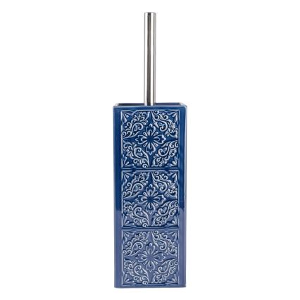 WENKO 22654100 - Cepillo para inodoro CÓRDOBA 9,5 x 35 cm, azul