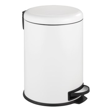 WENKO 22708100 - Cesto LEMAN 30,5x44 cm blanco/negro