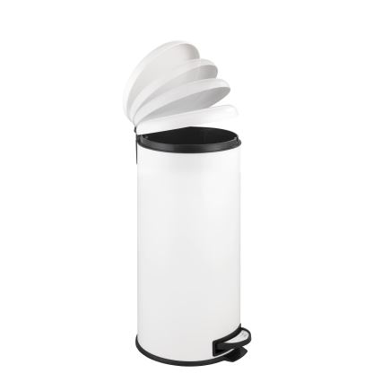 WENKO 22709100 - Cesta LEMAN 30,5x64 cm blanco/negro