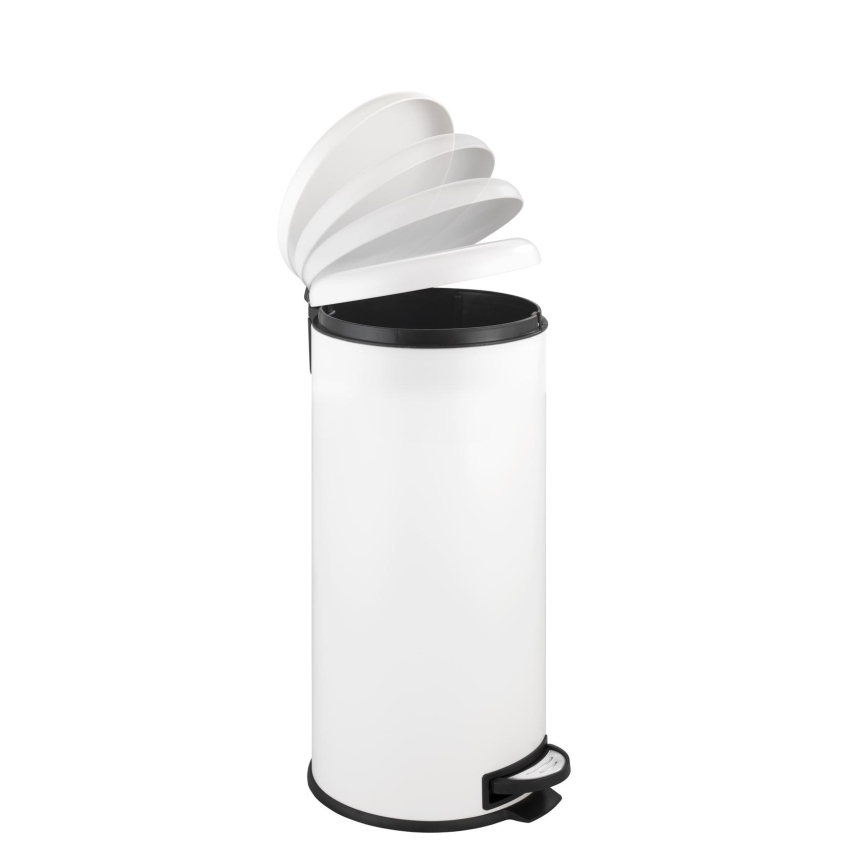 WENKO 22709100 - Cesta LEMAN 30,5x64 cm blanco/negro
