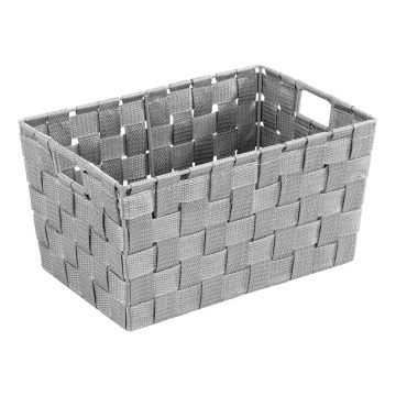 WENKO 22791100 - Cesta ADRIA 30x20 cm gris