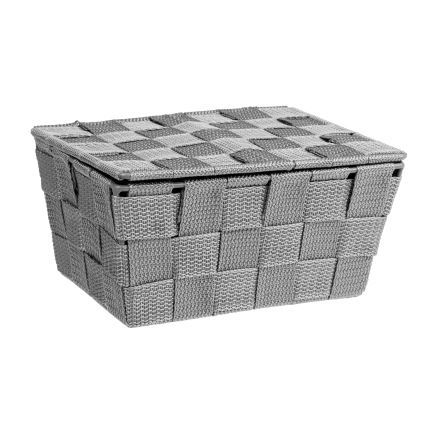 WENKO 22793100 - Cesto ADRIA 19 x 14 cm, gris