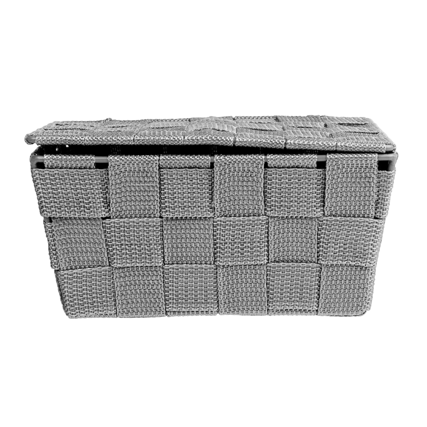 WENKO 22793100 - Cesto ADRIA 19 x 14 cm, gris