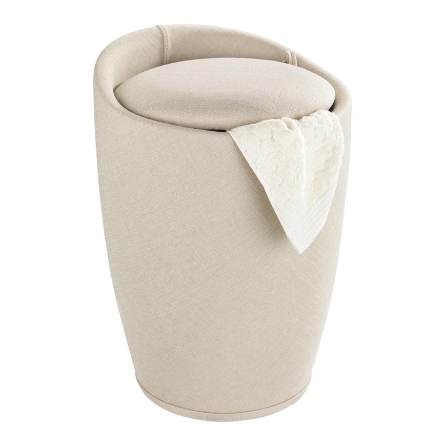 WENKO 22834100 - Taburete CANDY 36 x 50,5 cm beige/negro