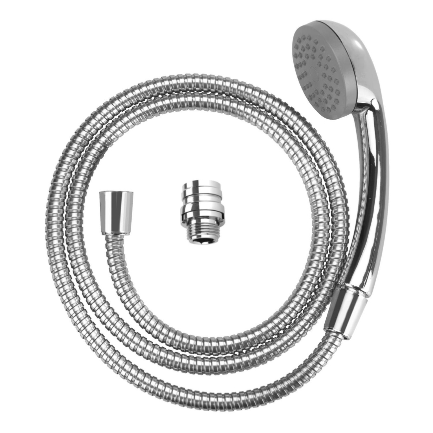 WENKO 22866100 - Ducha UNIVERSAL 170x6,5 cm cromado brillante/plateado/gris