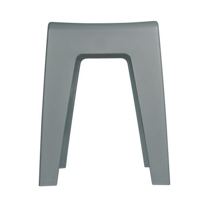WENKO 22944100 - Taburete KUMBA 38x47 cm gris