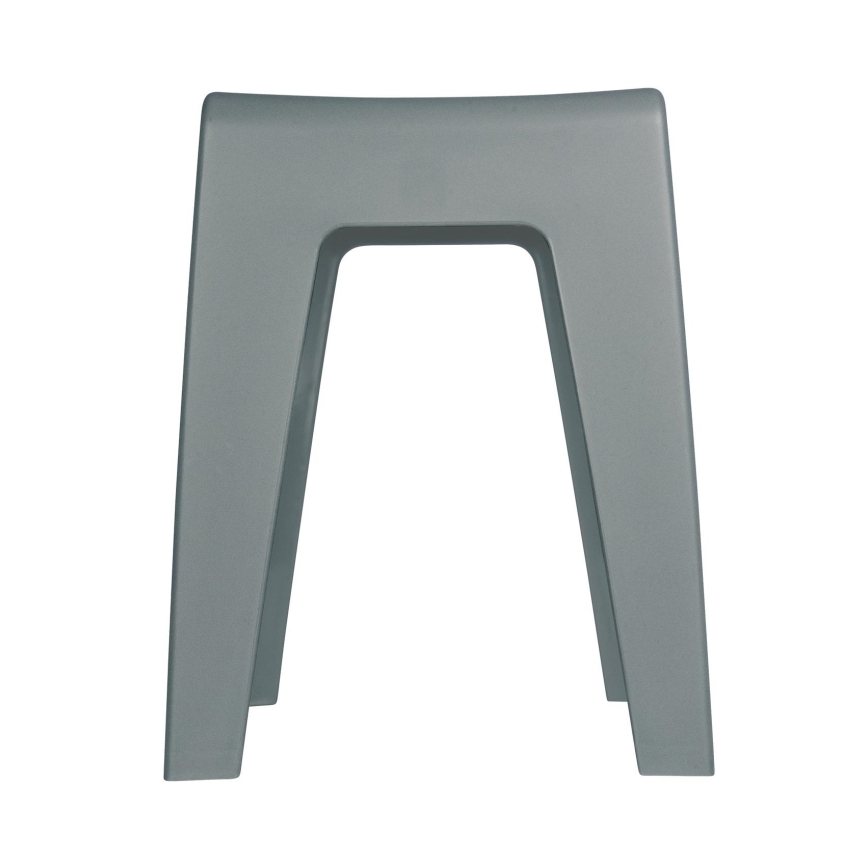 WENKO 22944100 - Taburete KUMBA 38x47 cm gris