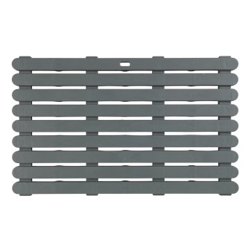 WENKO 22948100-felpudo Interior & Exterior 50x80 cm gris