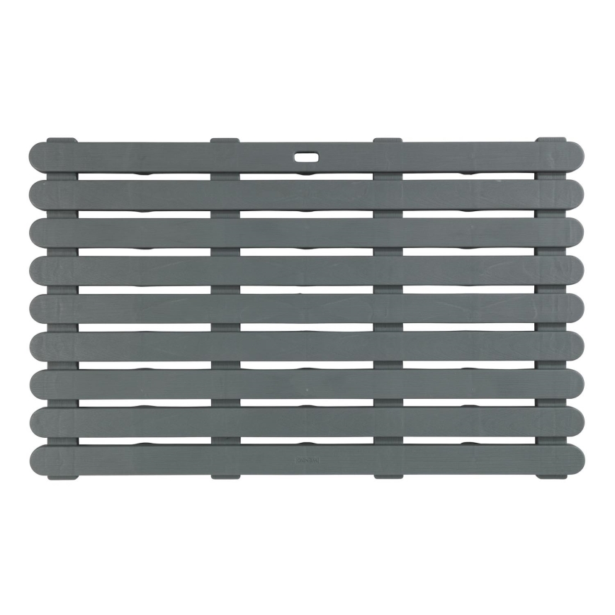 WENKO 22948100-felpudo Interior & Exterior 50x80 cm gris