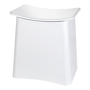 WENKO 22949100 - Taburete WING 45x48 cm blanco/negro