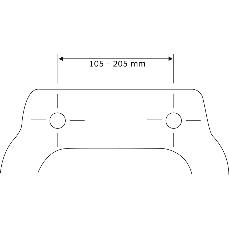 WENKO 22977100-Asiento de inodoro BELLEVUE 35,5x42,5 cm antracita/plata