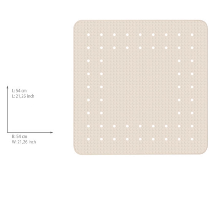 WENKO 23139100-Salvamanteles MIRASOL 54x54 cm beige