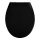 WENKO 23443100 - Asiento de inodoro KOS 44x37 cm negro