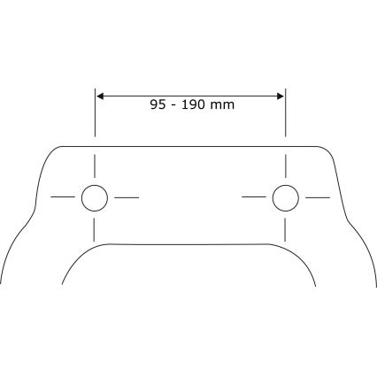 WENKO 23443100 - Asiento de inodoro KOS 44x37 cm negro