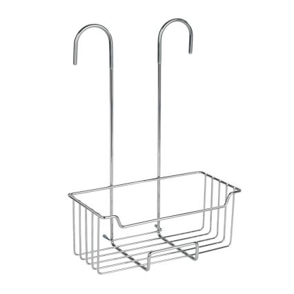 WENKO 23499100 - Estante de ducha MILO 25x36 cm acero inoxidable/plateado/transparente