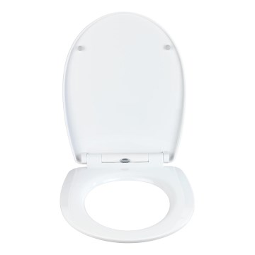 WENKO 23533100-WC asiento para WC 300/350 kg asientos de WC 36,5x45 cm multicolor/plata