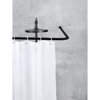 WENKO 23565100 - Barra 2x2 cm negra