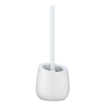 WENKO 23646100 - Cepillo para inodoro BADI 13,5x38 cm blanco
