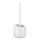 WENKO 23646100 - Cepillo para inodoro BADI 13,5x38 cm blanco