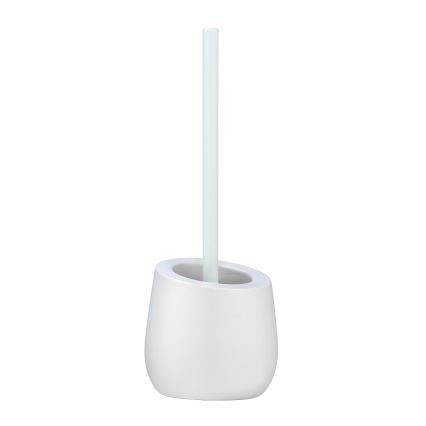 WENKO 23646100 - Cepillo para inodoro BADI 13,5x38 cm blanco