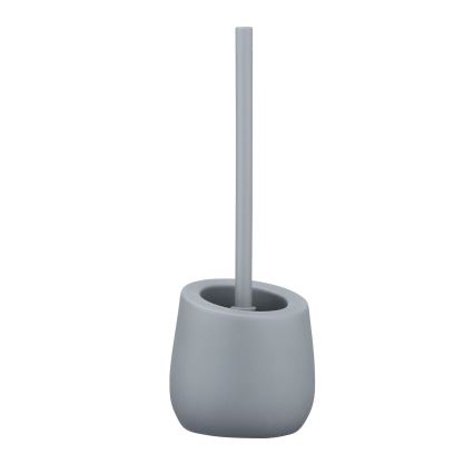 WENKO 23650100 - Escobilla para WC BADI 13,5x38 cm gris
