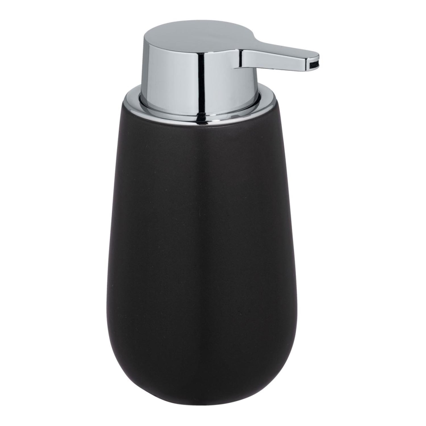 WENKO 23652800 - Dispensador de jabón BADI 320 ml negro