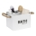 WENKO 23700100 - Caja GARA 19x12,5 cm blanca