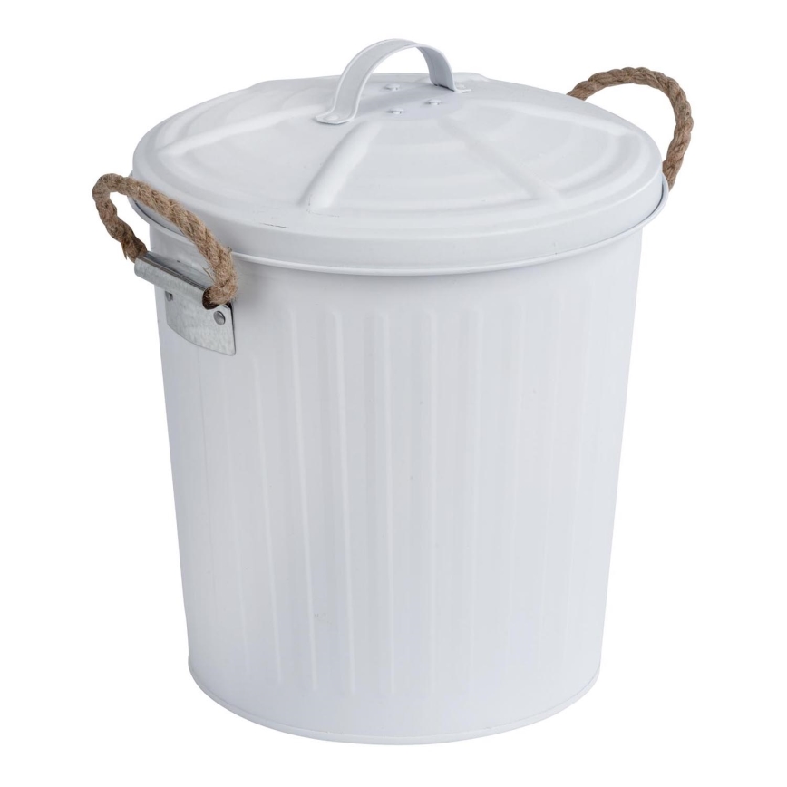 WENKO 23703100 - Cesta GARA 24x28,5 cm blanca