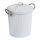 WENKO 23703100 - Cesta GARA 24x28,5 cm blanca