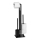 WENKO 23708100 - Cepillo de inodoro RIVALTA 18x70 cm negro