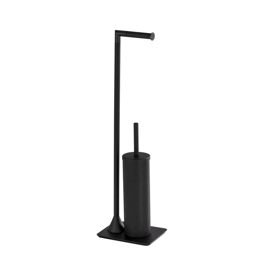 WENKO 23710100 - Escobilla para inodoro HELLA 15x69 cm negra
