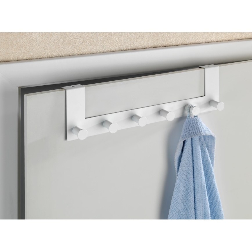 WENKO 23724100-Colgador CELANO 39x11 cm blanco