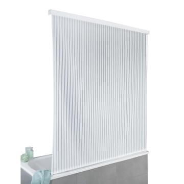 WENKO 23864100 - Estor enrollable para ducha 132x240 cm blanco