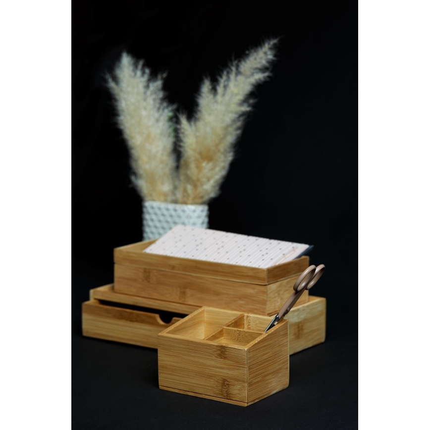 WENKO 23916100 - Organizador TERRA 12 x 9 cm marrón