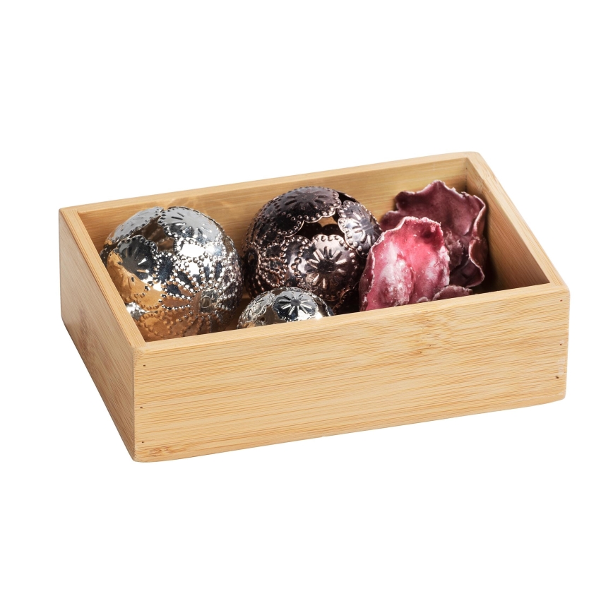 WENKO 23918100 - Bandeja TERRA 15x10 cm marrón