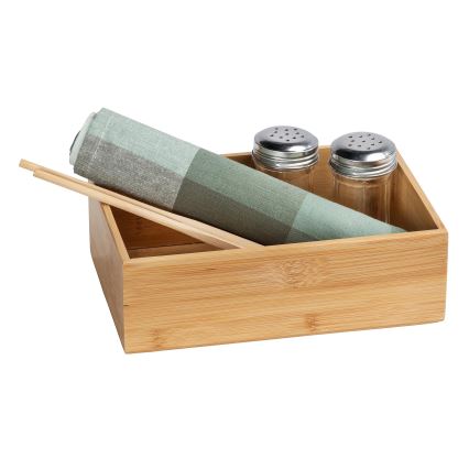 WENKO 23920100 - Bandeja TERRA 22x15 cm marrón