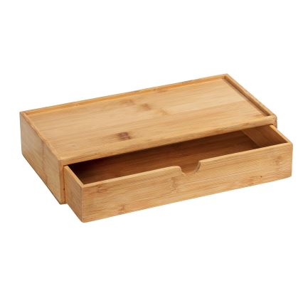 WENKO 23921100 - Caja TERRA 28 x 14 cm marrón