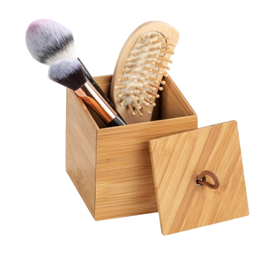 WENKO 23922100 - Caja TERRA 9x9 cm marrón