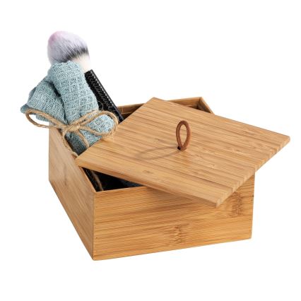 WENKO 23923100 - Caja TERRA 15x7 cm marrón