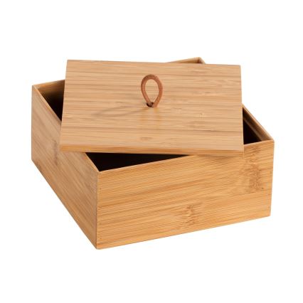 WENKO 23923100 - Caja TERRA 15x7 cm marrón