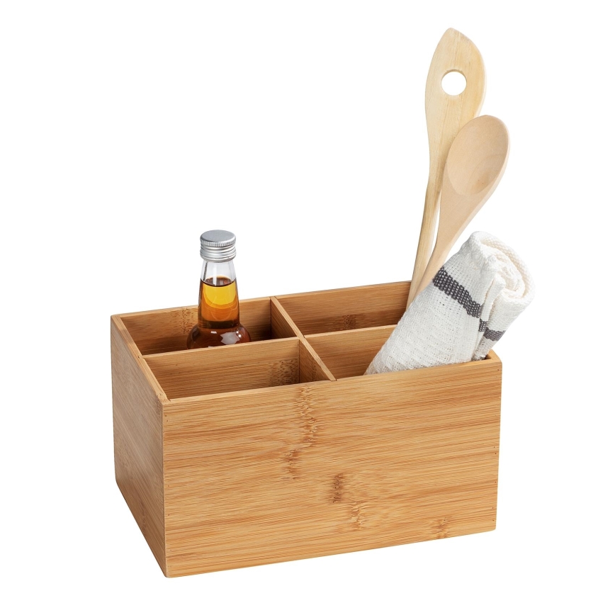 WENKO 23926100 - Caja TERRA 22x14 cm marrón