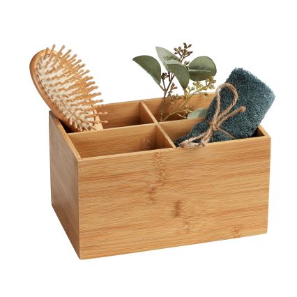 WENKO 23926100 - Caja TERRA 22x14 cm marrón