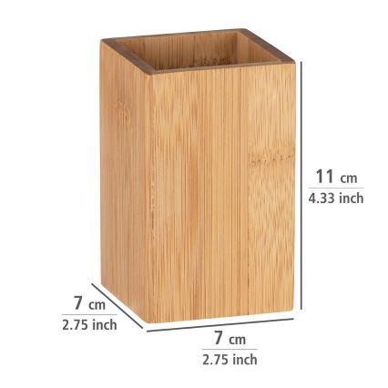 WENKO 23983100 - Vaso PADUA 7x11 cm marrón