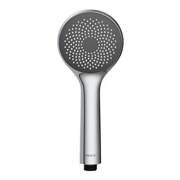 WENKO 23991100 - Cabezal de ducha WATERSAVING SYSTEM 9,5x9,5 cm cromo brillante/gris
