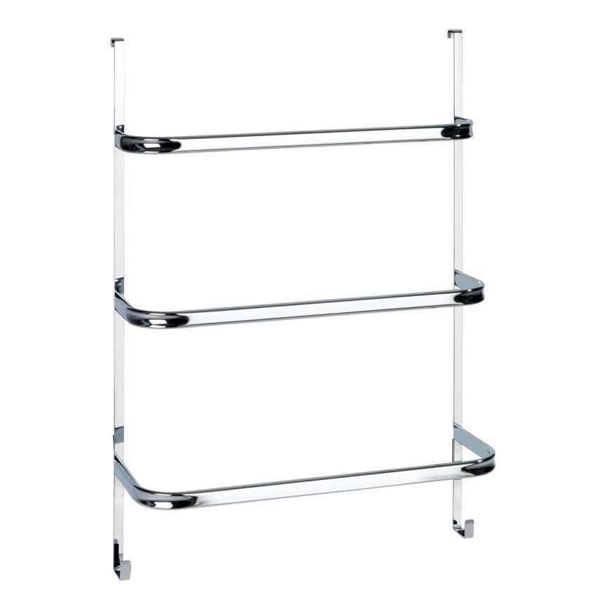 WENKO 24025100 - Soporte para toallas IRPINIA 54,5 x 77,5 cm cromo brillante
