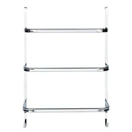 WENKO 24025100 - Soporte para toallas IRPINIA 54,5 x 77,5 cm cromo brillante