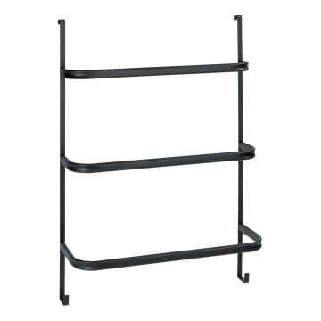 WENKO 24026100 - Toallero IRPINIA 54,5 x 77,5 cm negro
