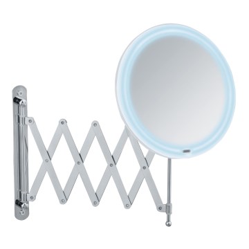 WENKO 24102100 - Espejo BARONA 20x34 cm cromo brillante